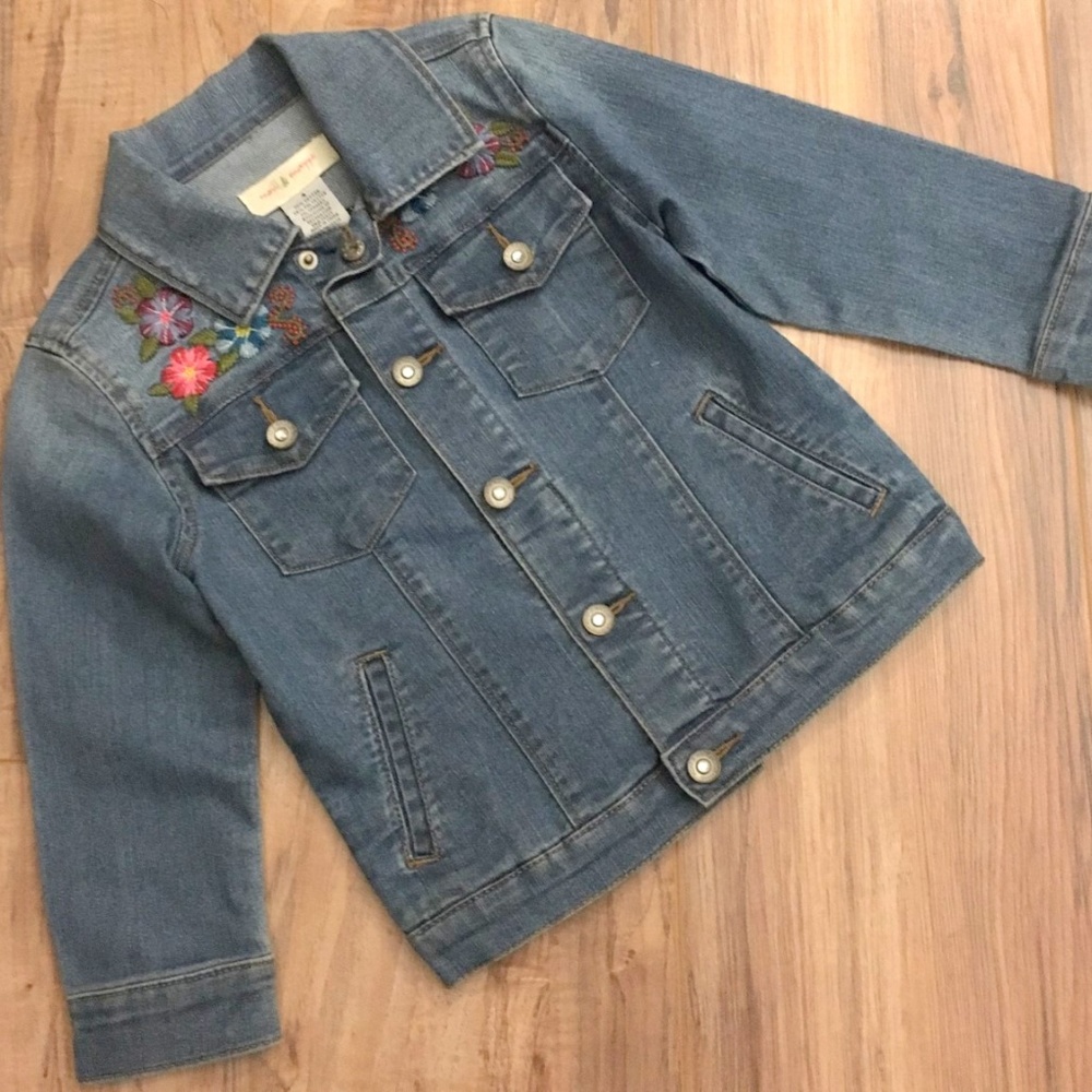 Girl's Mimi & Maggie Denim Jean Jacket Size 4